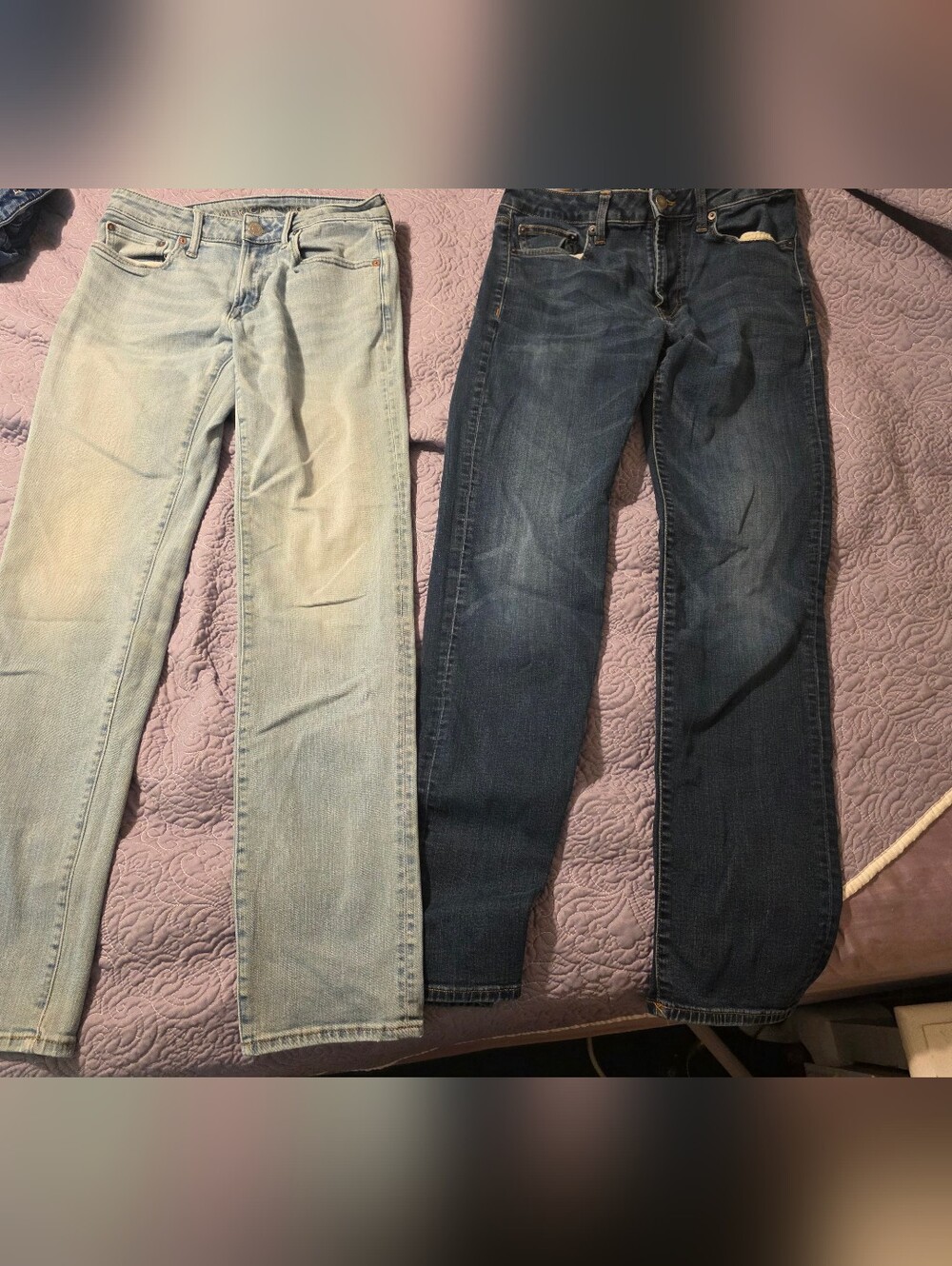 Two Pairs American Eagle Jeans